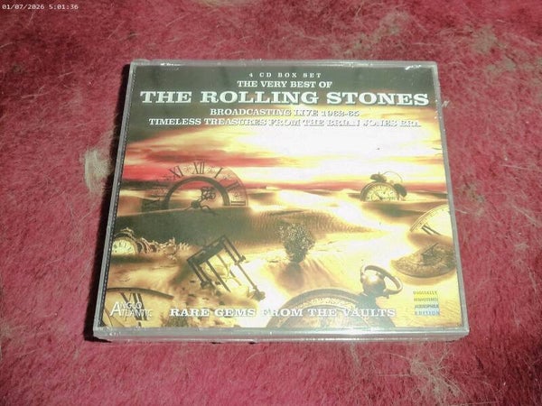 4 CD set The very best of the Rolling Stones, Broadcasting Live 1962-65