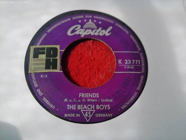 Single The Beach Boys - Little Bird / Friends