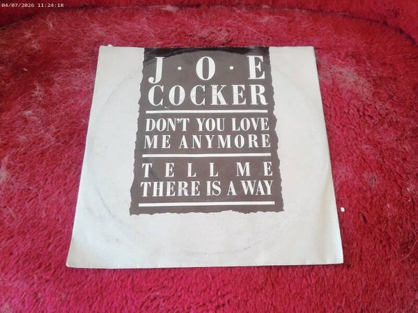 single Joe Cocker - Don't you love me anymore