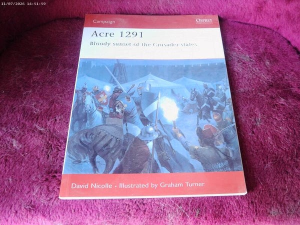 Boek Osprey Campaign - Acre 1291