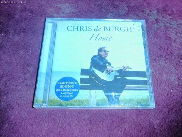 CD Chris De Burgh - Home NIEUW