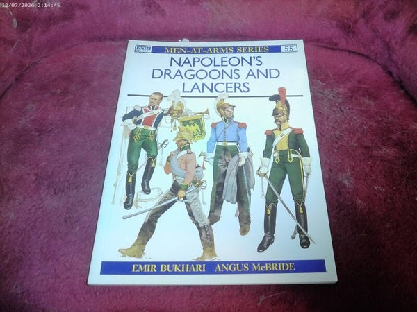 Boek Osprey - Napoleon's Dragoons & Lancers ( Men at arms )