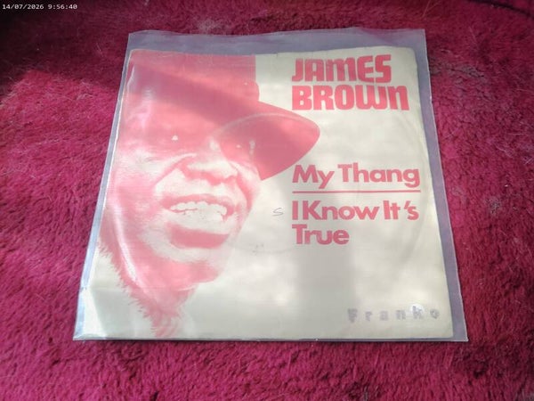 Single James Brown - My Thang / I know it's true