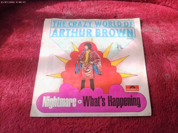 Single The Crazy World of Arthur Brown - Nightmare / What's happening