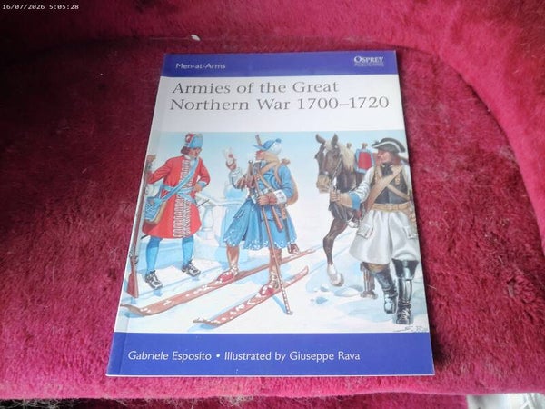 Boek Osprey men at arms - The Great Northern War 1700-1720