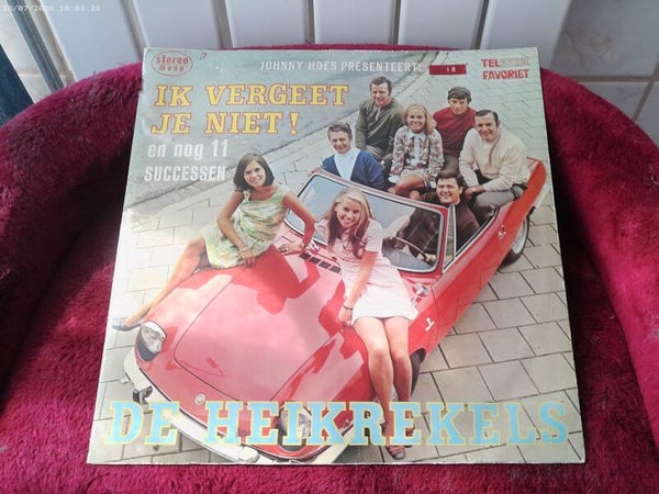 LP De Heikrekels - Ik vergeet je niet