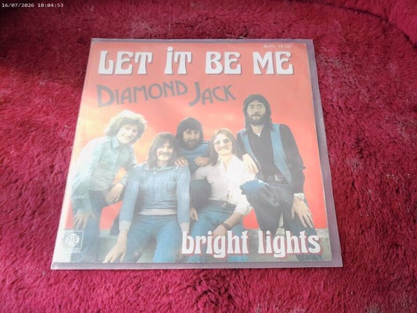 single Diamond Jack - Let it be me / Bright lights