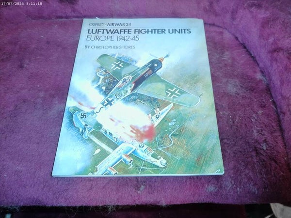 Boek Osprey Airwar - Luftwaffe fighter units 1942-45