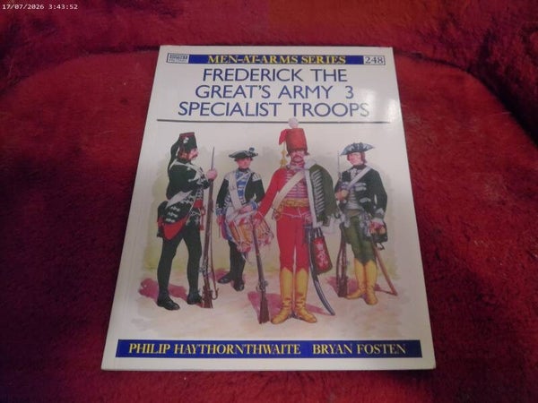 Boek Osprey men At arms - Frederick the great's Army Specialists