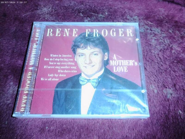 CD Rene Froger - A mother's Love   NIEUW