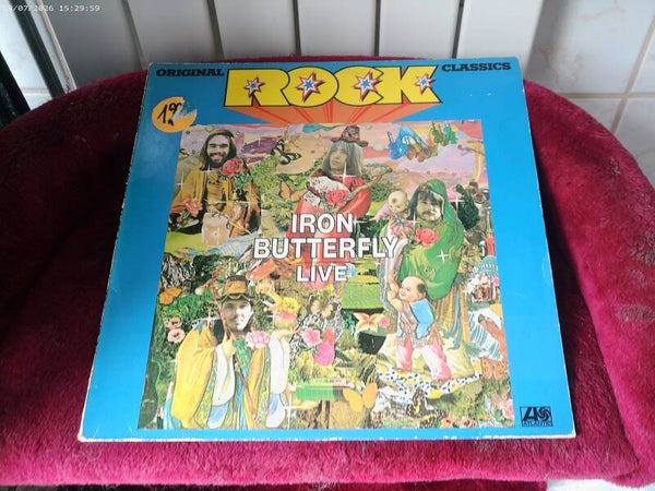 LP Iron Butterfly Live