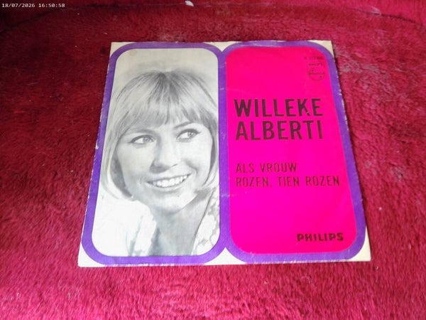 single Willeke Alberti - Als vrouw / Rozen tien rozen