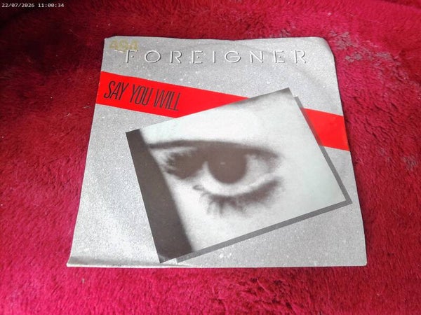 Single Foreigner - Say you will / a night to remember