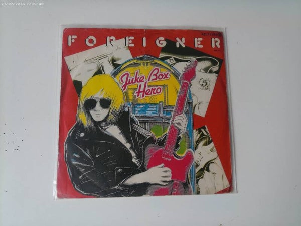Single Foreigner - Juke Box Hero
