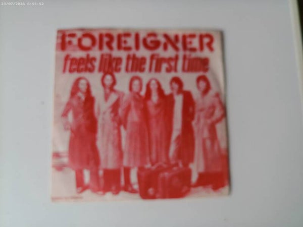 Single Foreigner - Feels like the first time 1977 NL