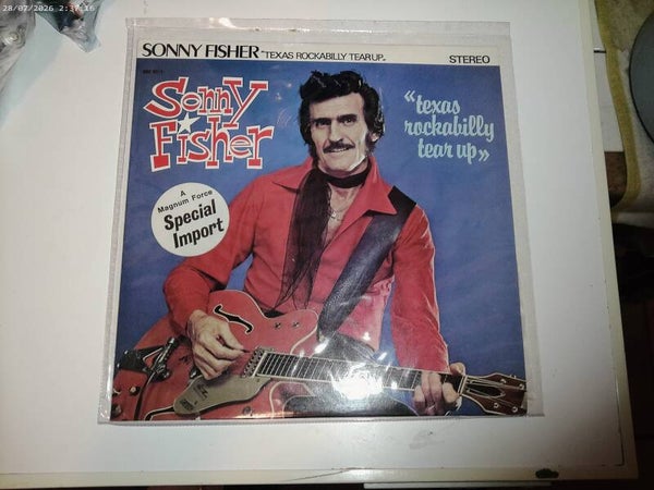 LP 10'' Sonny Fisher - Texas Rockabilly Tear up
