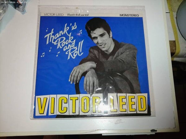 LP 10'' Victor Leed - Thank's Rock and roll