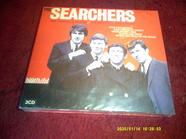 2 cd set The Searchers - The Farewell album / greatest hits and more  NIEUW