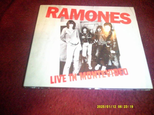 CD Ramones - live in Montevideo 1994   NIEUW