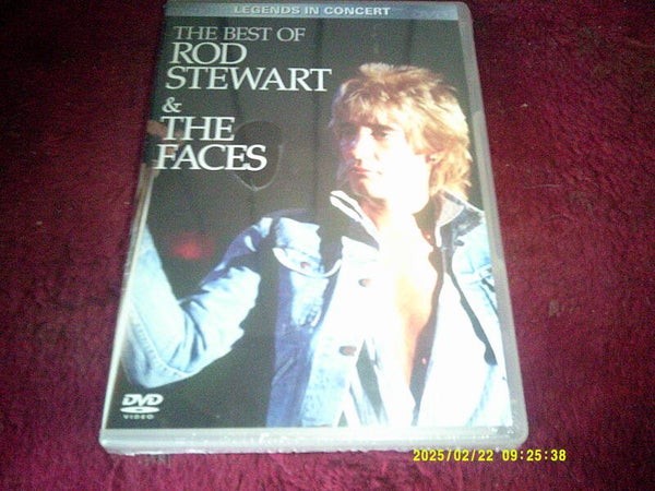 DVD The Best of Rod Stewart & The Faces  NIEUW