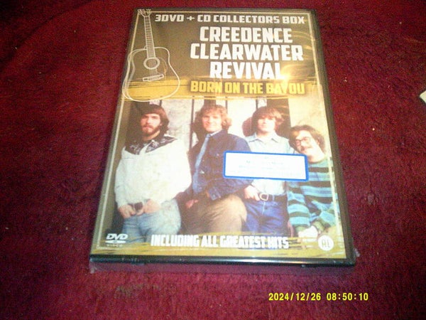 3 DVD & 1 CD set Creedence Clearwater Revival CCR   NIEUW