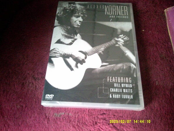 DVD Alexis Korner & Friends ( Charlie Watts / Bill Wyman ) NIEUW