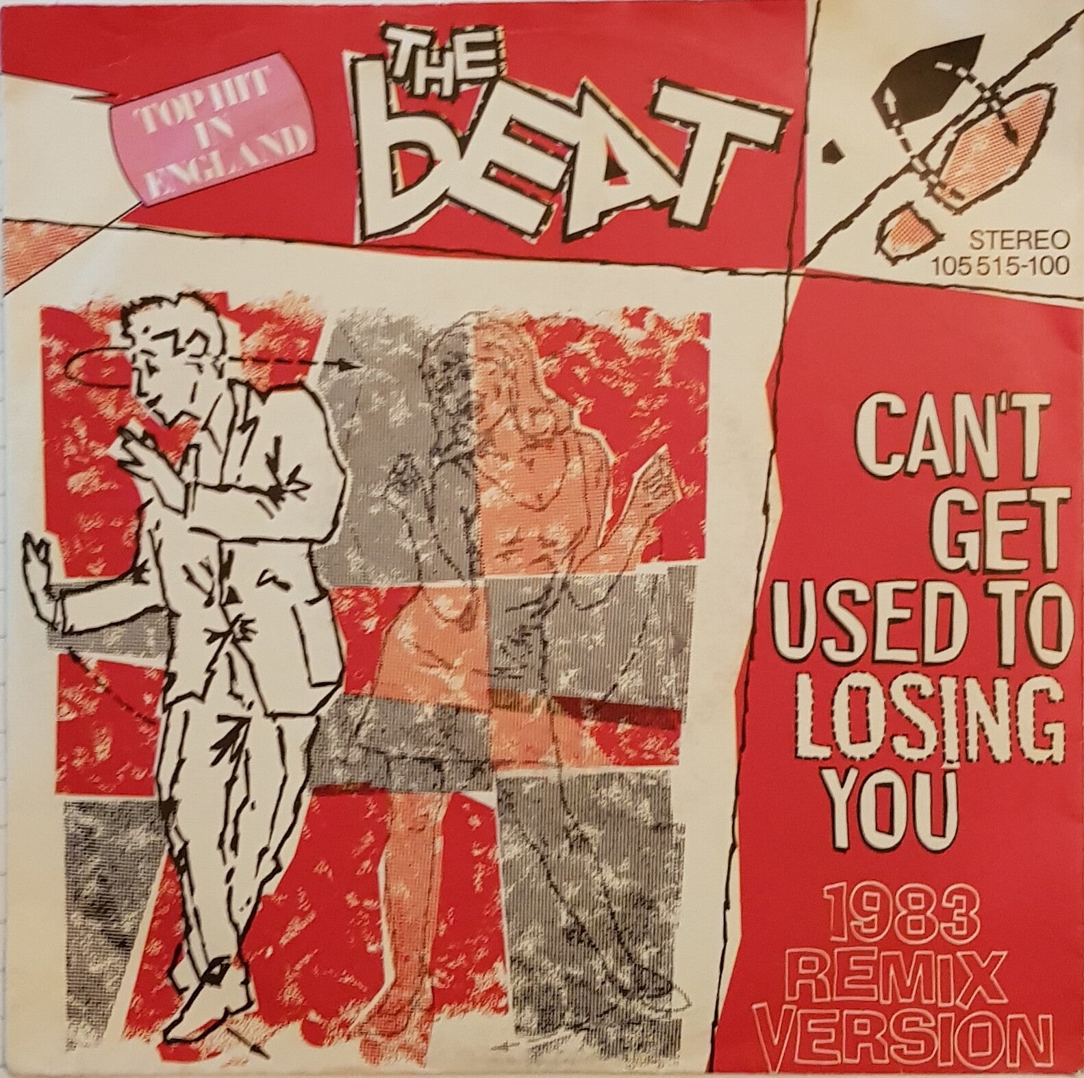 Single - The Beat - Can't get used to losing you