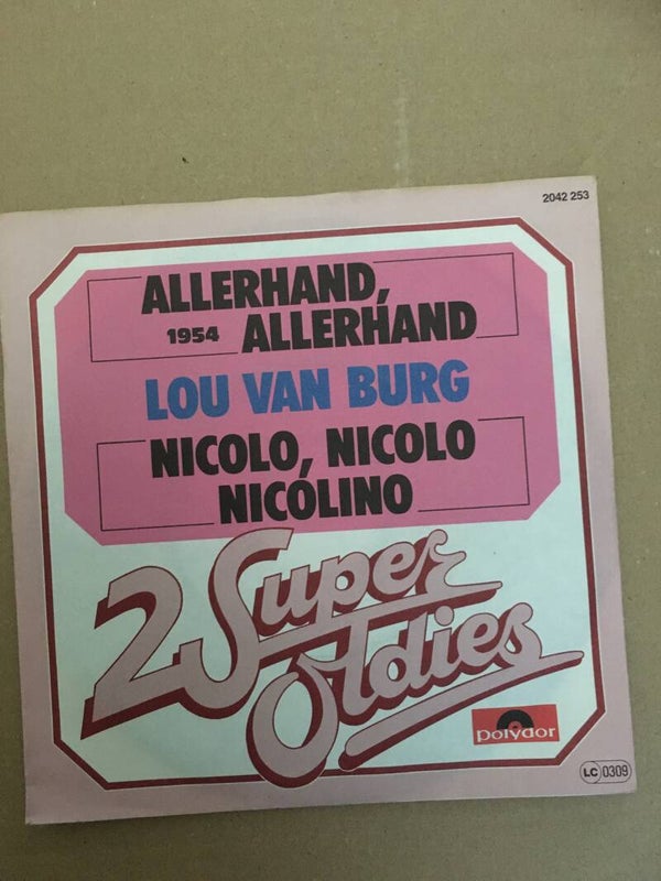 single-Lou van Burg - Allerhand, Allerhand