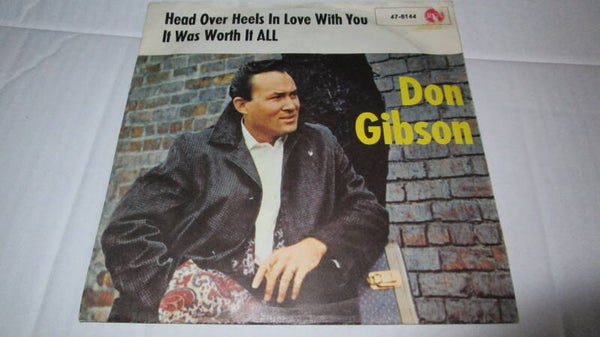 single-Don Gibson - Head over heels in love with you