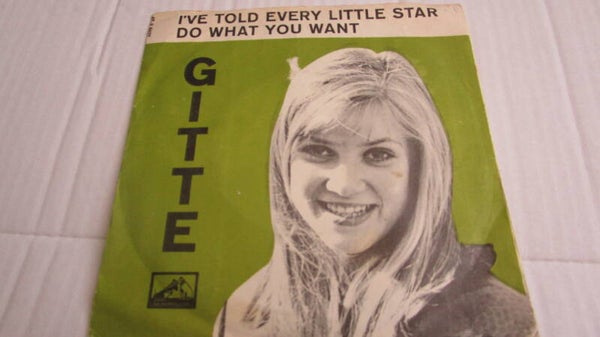 single-Gitte - I've told every little star