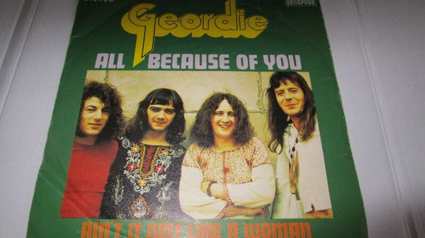 single- Geordie -All because of you