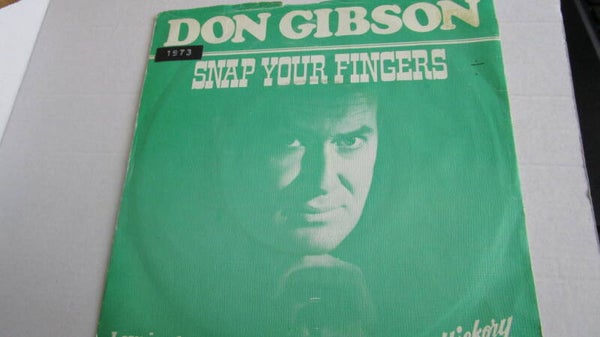 single-Don Gibson - snap your fingers