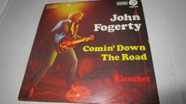 single-John Fogerty - comin'down the road