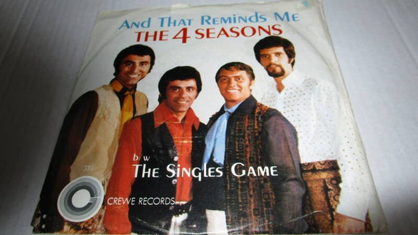 single-The 4 Seasons - and that reminds me