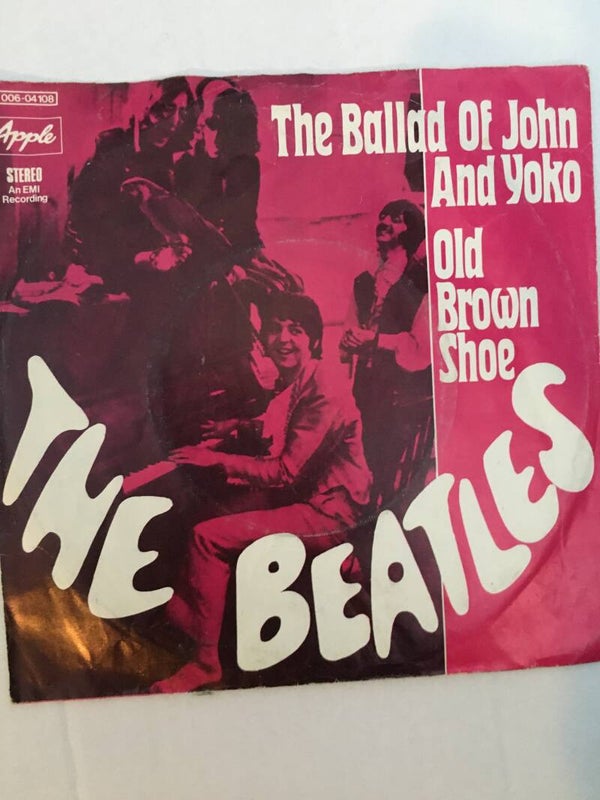 single-The Beatles - The ballad of John and Yoko