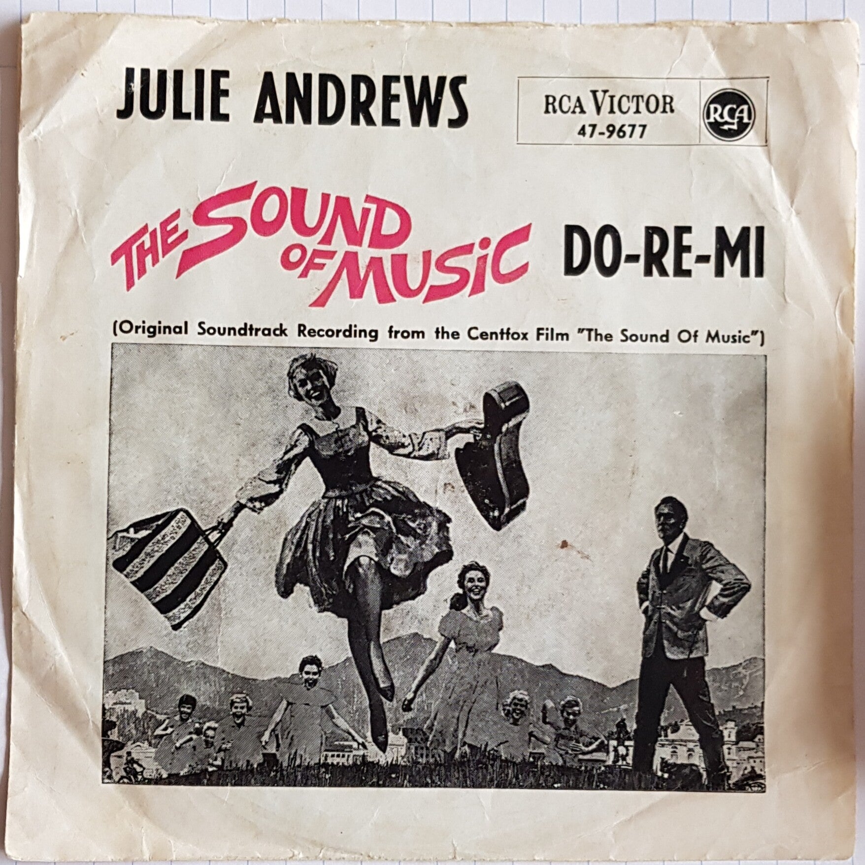 Single - Julie Andrews - The Sound of Music
