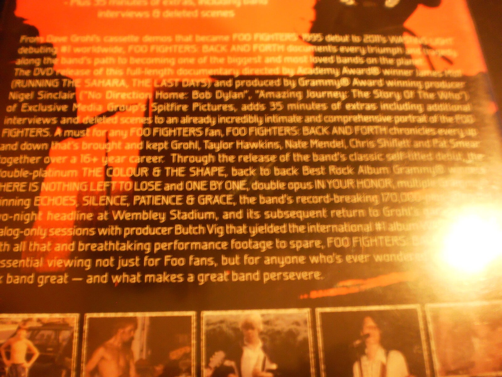 DVD Foo Fighters - Back and forth