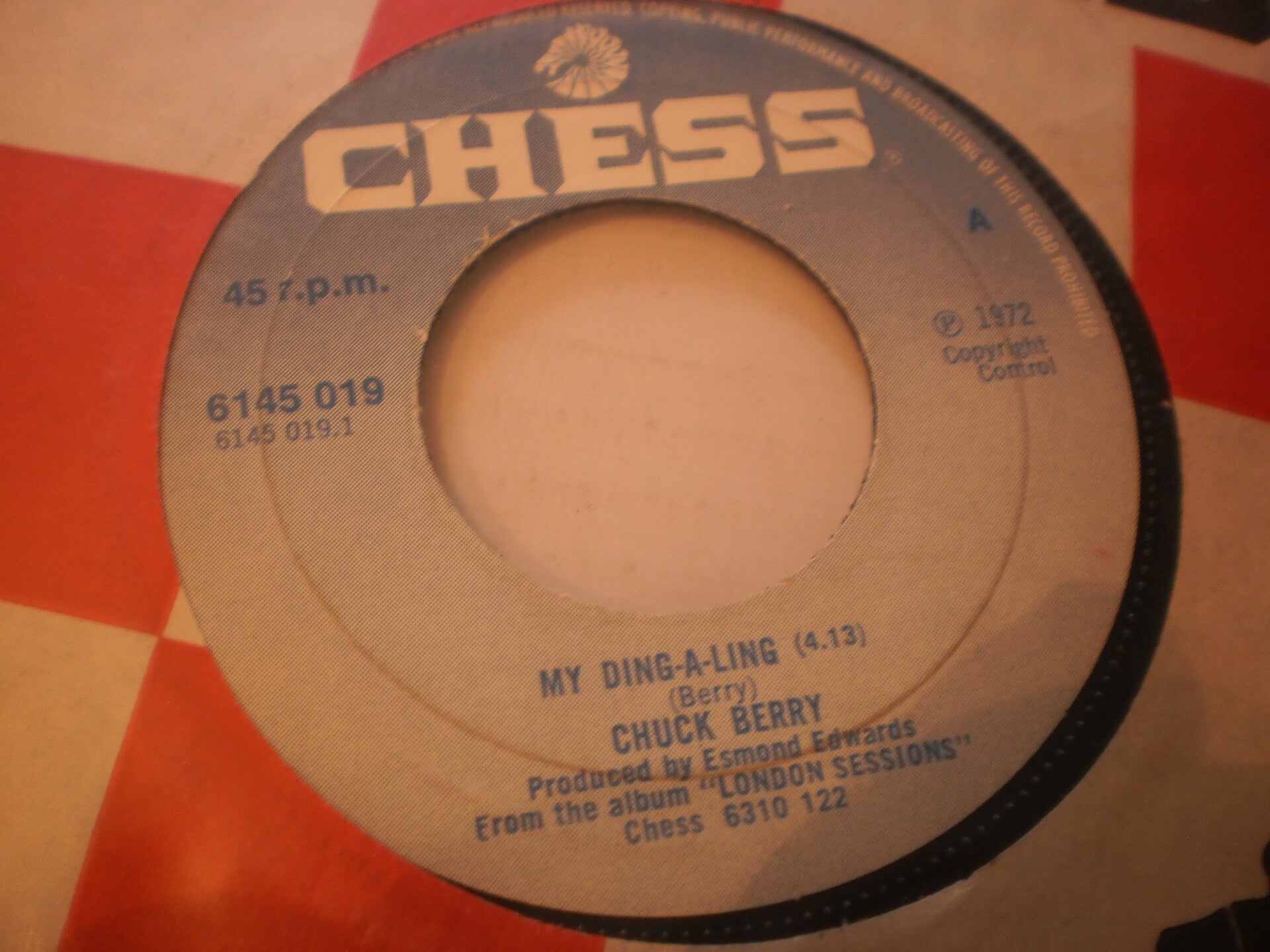 Single Chuck Berry - My ding a ling 