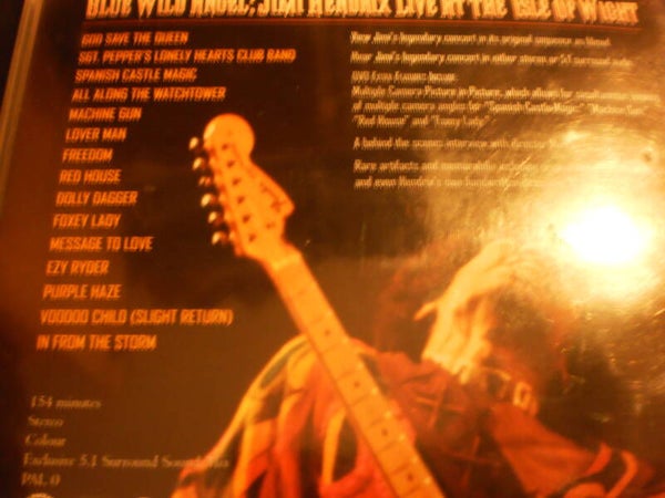 DVD Jimi Hendrix - Blue Wild Angel