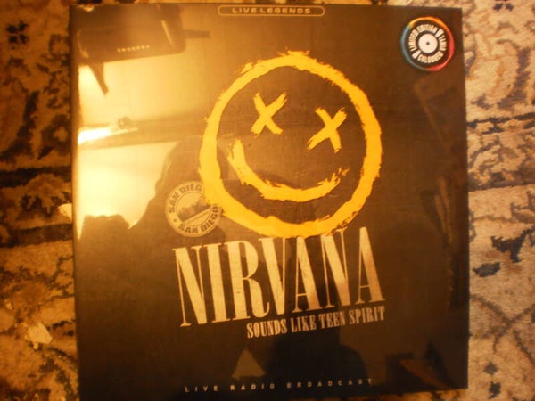 Lp Nirvana - Sounds like teen spirit Coloured Vinyl NIEUW