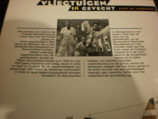 Boek Osprey Aviation - Italiaanse Azen uit de 2e Wereldoorlog