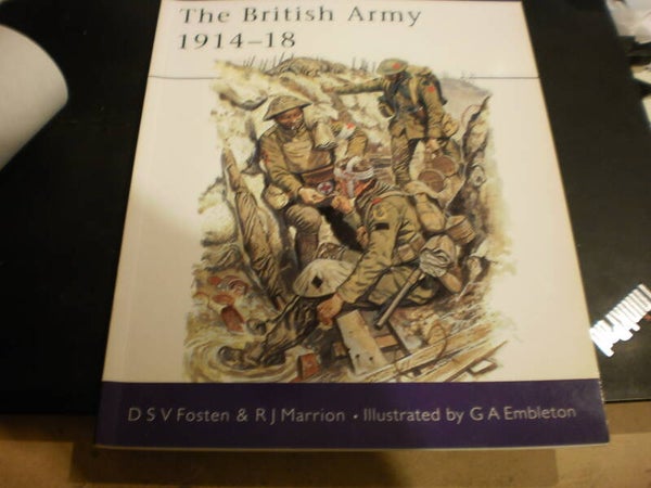 Boek Osprey - The British Army 1914-18