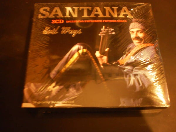 3 cd set Santana - Evil Ways   NIEUW