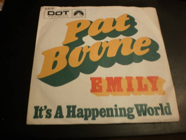 Single pat Boone - Emily