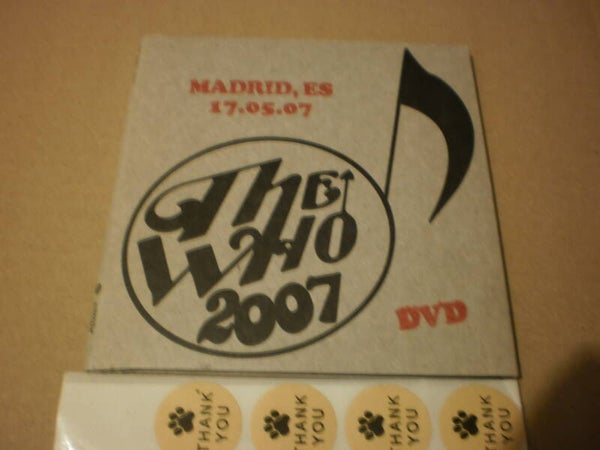 DVD The Who Live in Madrid 17.5.2007