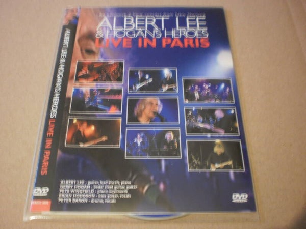 DVD Albert Lee & Hogan's Heroes - Live in Paris