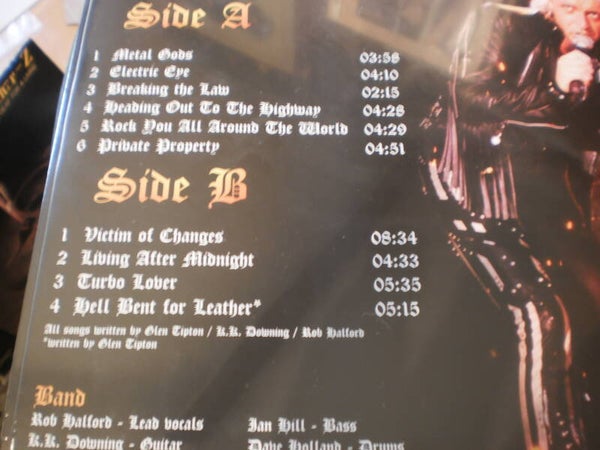 LP Judas Priest - Fuel for life  1986   NIEUW