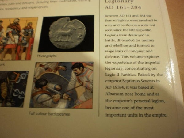 Boek Osprey Warrior - Imperial Roman Legionary AD 161-284