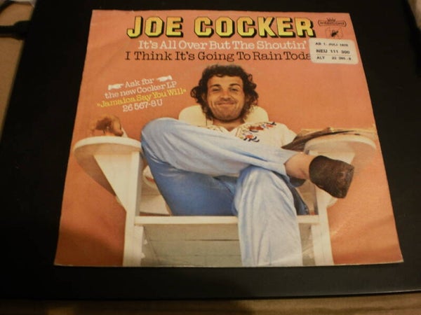 Single Joe Cocker - It's all over but the shoutin'