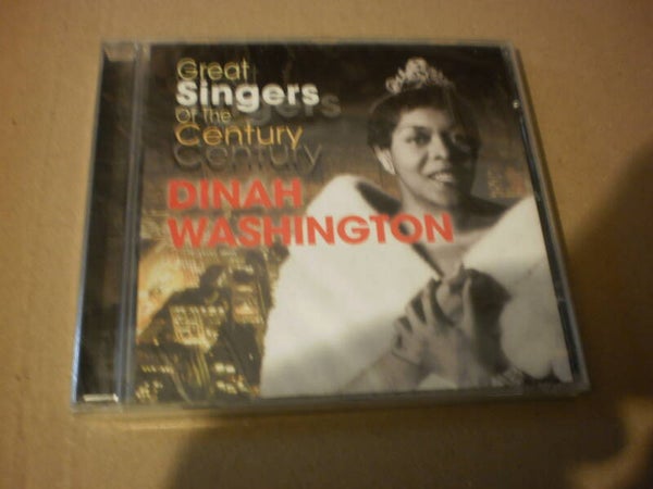CD Great singers of the Century - Dinah Washington  NIEUW